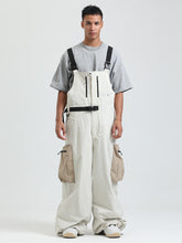 Gsou Snow Alpine Freestyle Extra-Baggy Snow-Latzhose für Herren